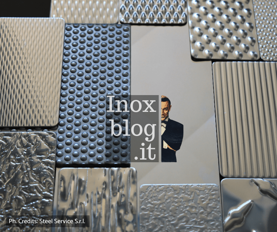 INOXBLOG inox bugnato lucido rigidizzato decorato bugnato